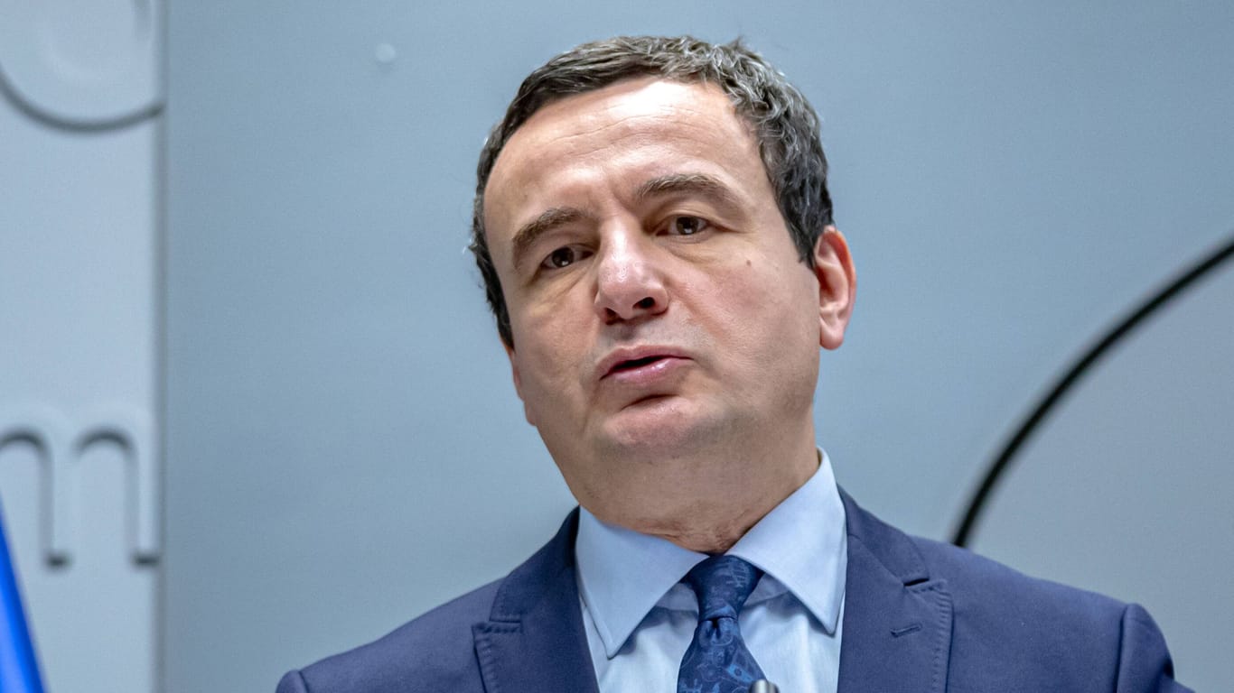 Albin Kurti: Der kosovarische Ministerpräsident erhebt schwere Vorwürfe gegen Serbien.