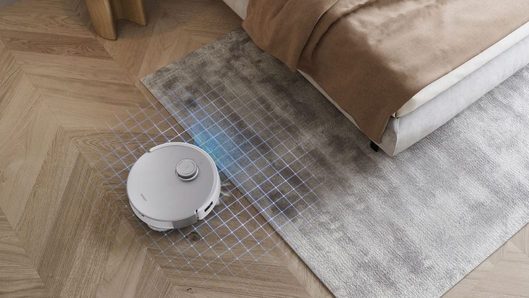Wird ein Teppich erkannt, habt der T20 das Wischsystem automatisch an.