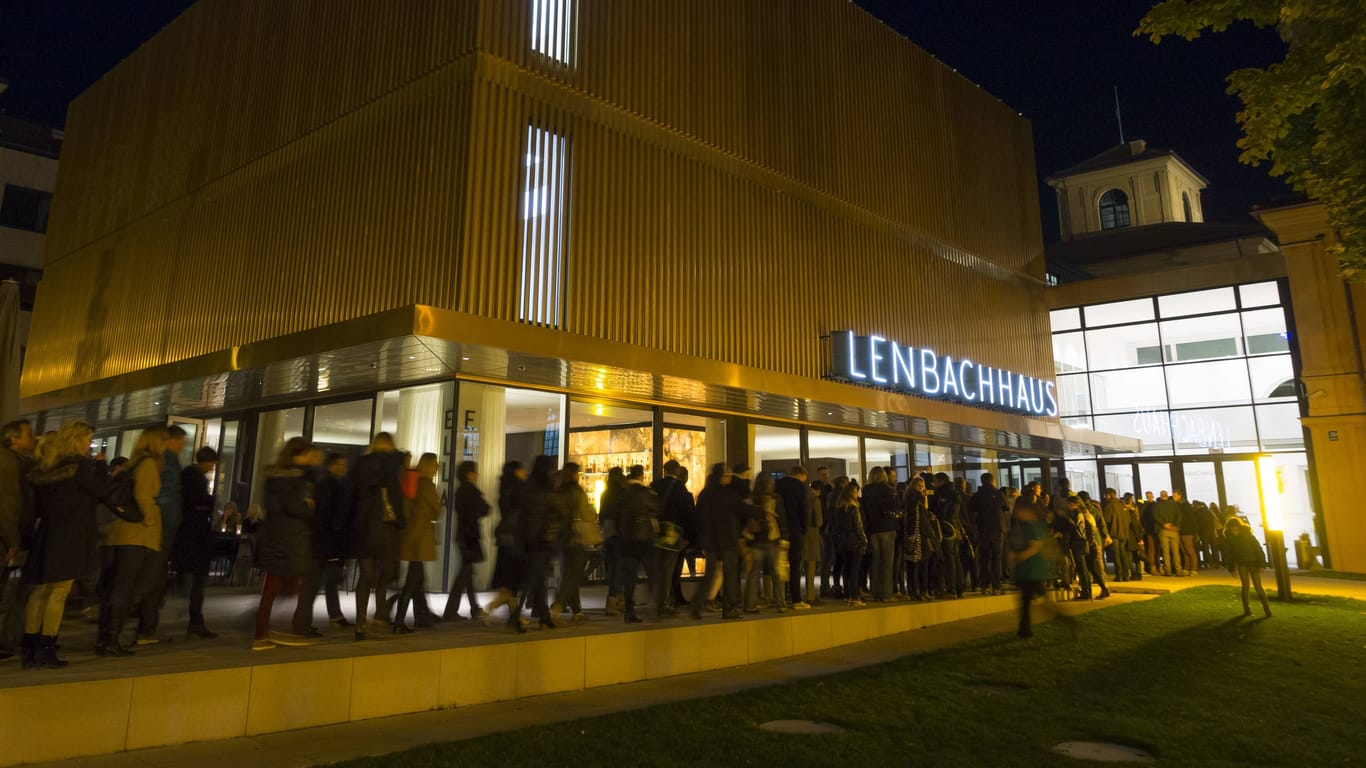 Auch das Münchner Lenbachhaus nimmt am Samstag an der "Langen Nacht der Museen" in München teil.