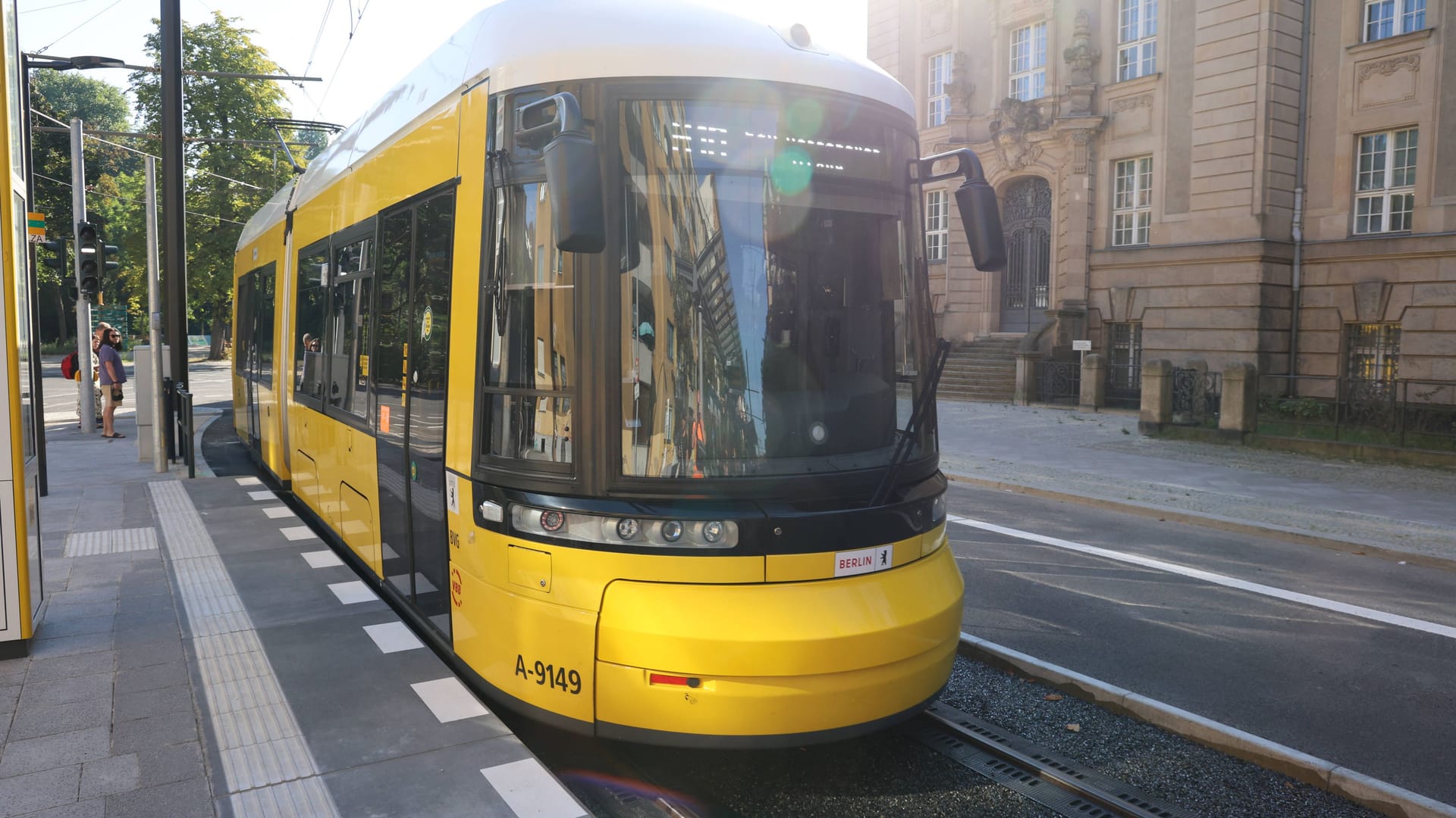 Zug der Tram-Linie M10 in Berlin (Symbolbild):