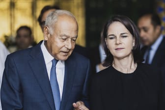 Außenministerin Annalena Baerbock (Grüne) und Ahmed Aboul Gheit, Generalsekretär der Arabischen Liga, treffen sich in Kairo.