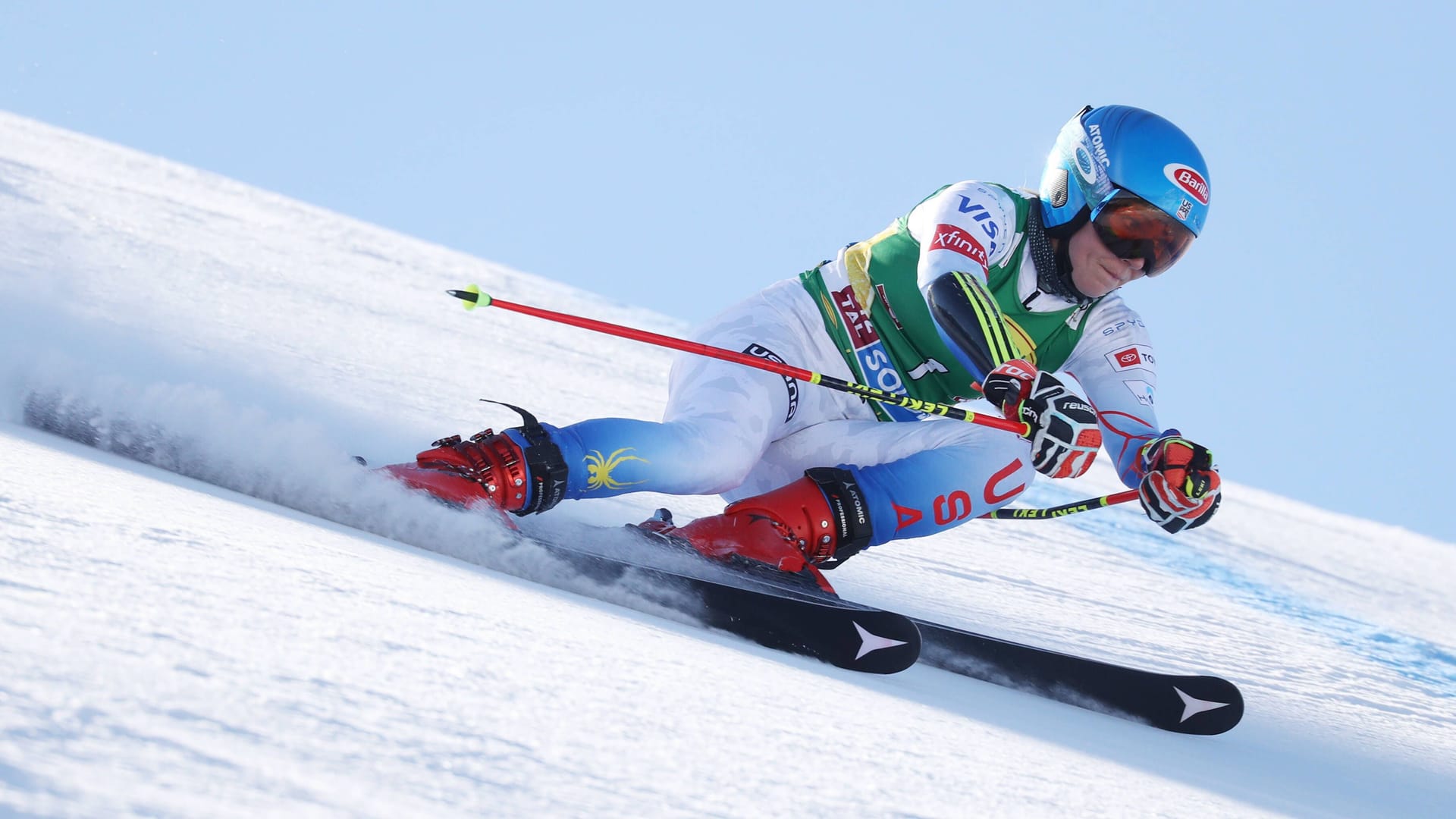 Mikaela Shiffrin in Sölden: Sie geht auch dieses Jahr im Riesenslalom an den Start.