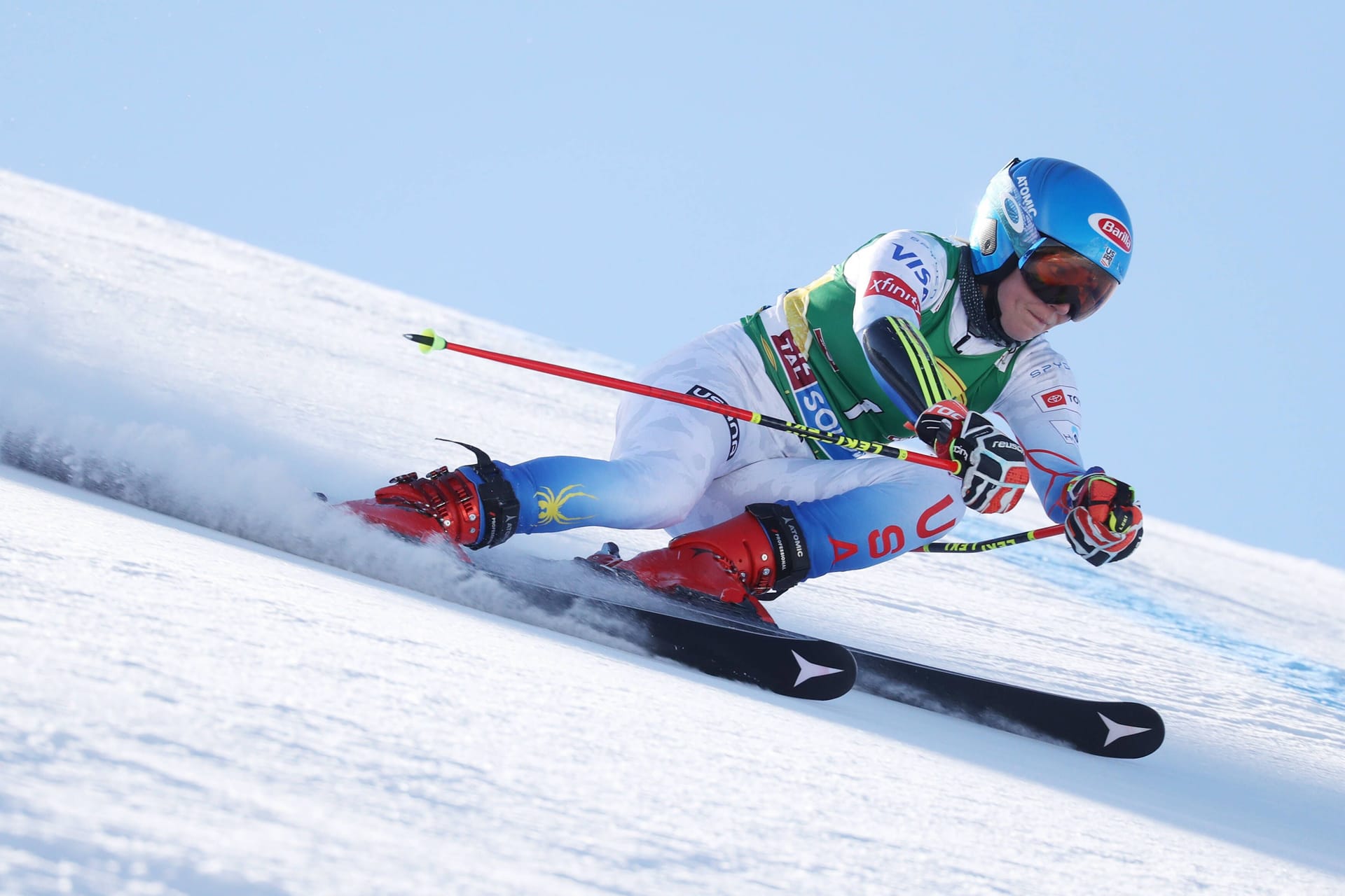 Mikaela Shiffrin in Sölden: Sie geht auch dieses Jahr im Riesenslalom an den Start.