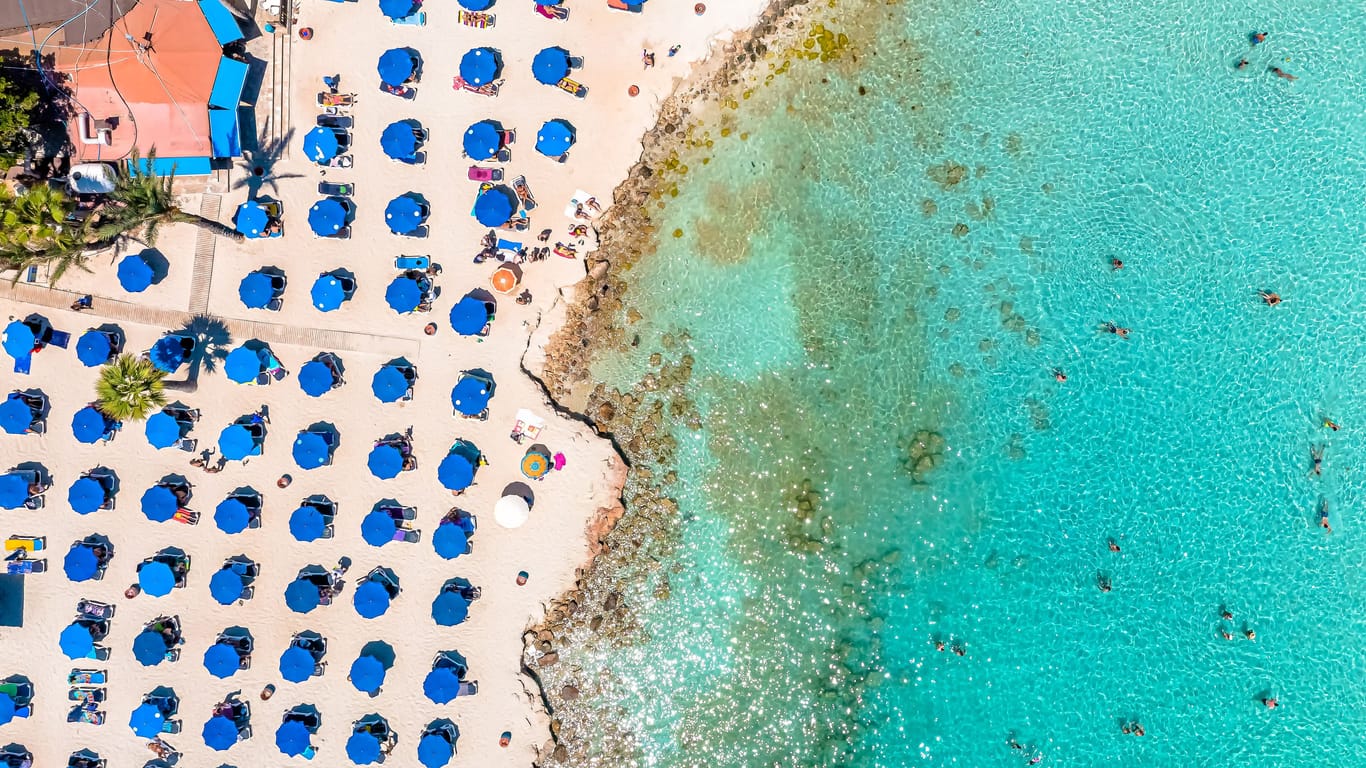 Nissi-Strand auf Zypern: