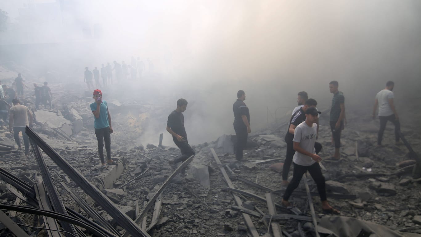 Gazastreifen: Seit der Attacke der Hamas greift die israelische Ziele dort an.