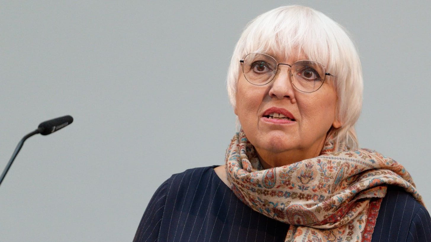 Kulturstaatsministerin Claudia Roth (Grüne)