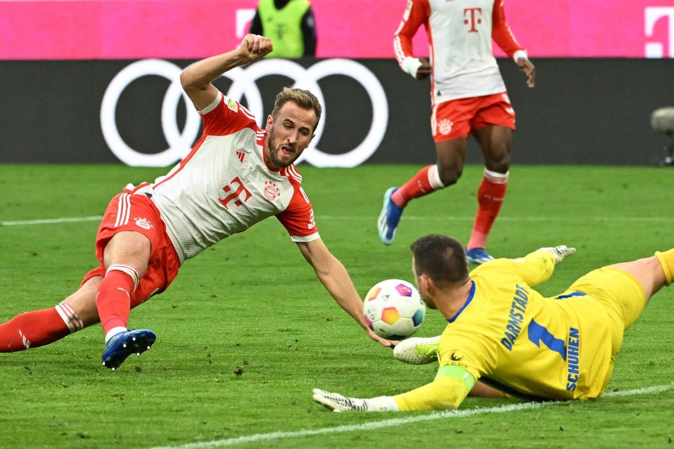 Einmal mehr in Gala-Form: Harry Kane im Spiel gegen Darmstadt.