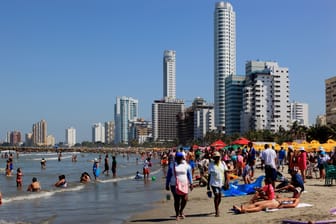 Urlauber in Cartagena: Kolumbien zählt zu großen Teilen zu den gefährlichsten Ländern der Welt.