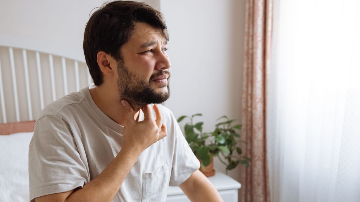 Kloß im Hals: Kann es die Psyche sein?