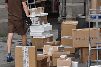 Paketzusteller (Symbolbild): In der Branche werden viele Subunternehmer eingesetzt, was die Überprüfung schwierig macht.