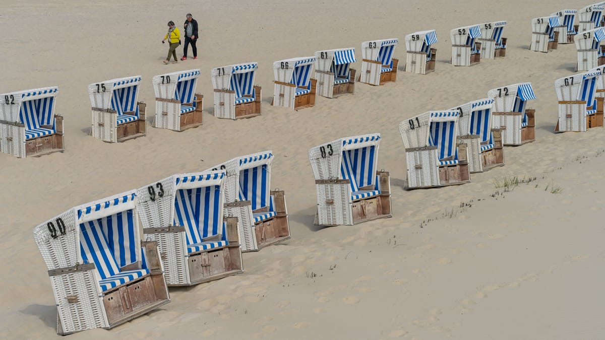 Strandkorb kaufen Sylt verkauft echten InselStrandkorb Schnäppchenpreis