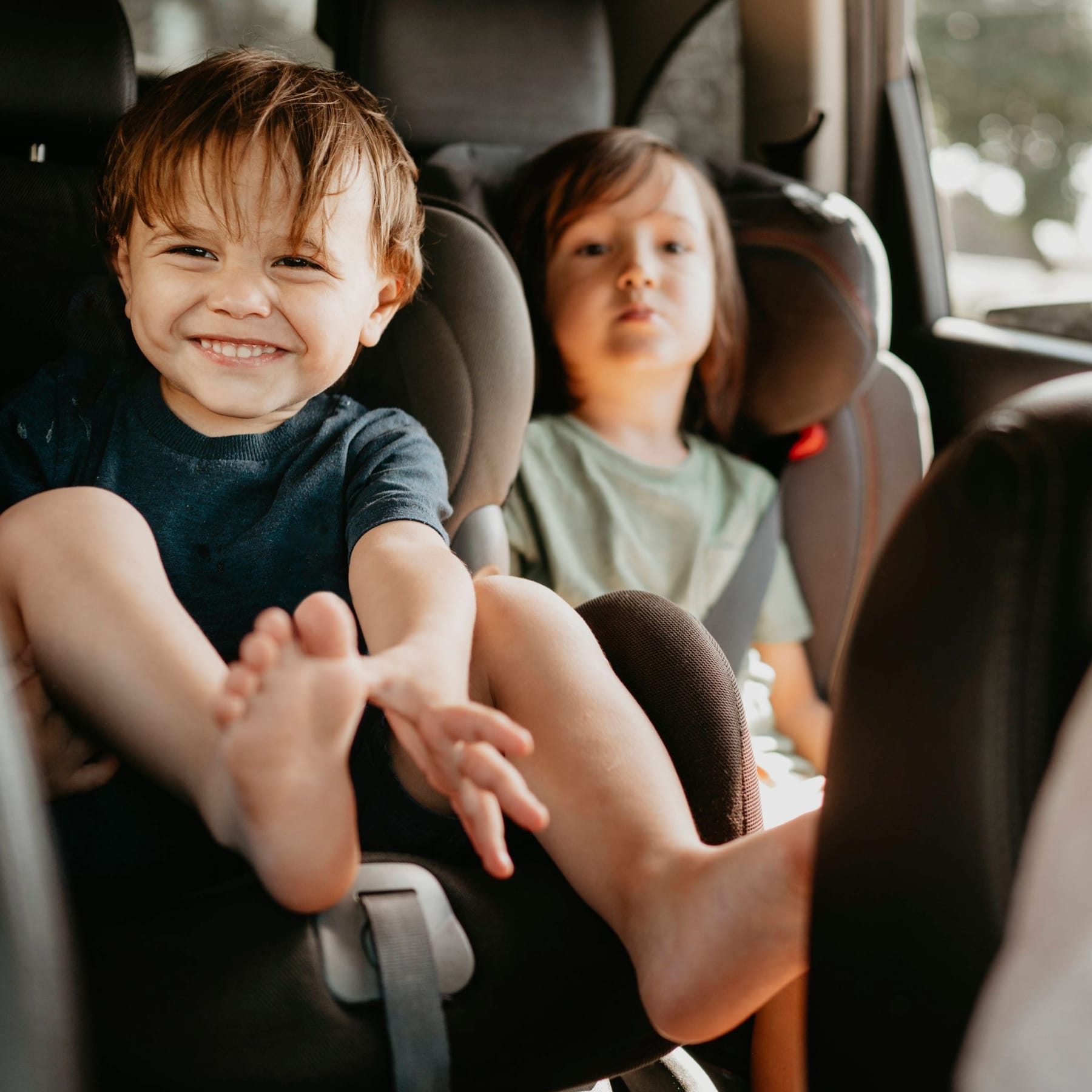 Kindersitz: Wo ist der sicherste Platz für Kinder im Auto?