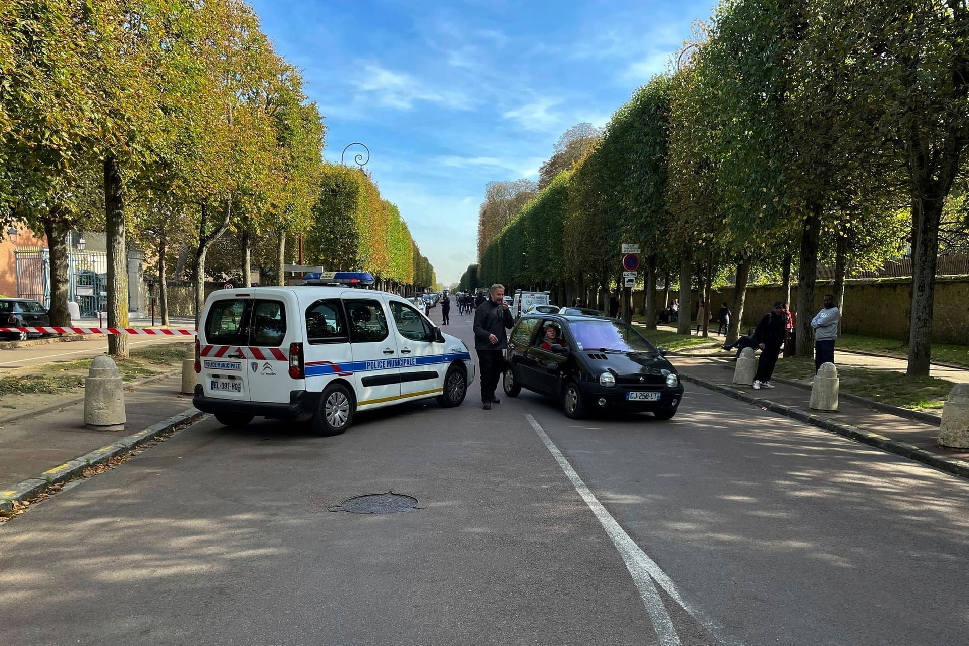 Frankreich Bombendrohung