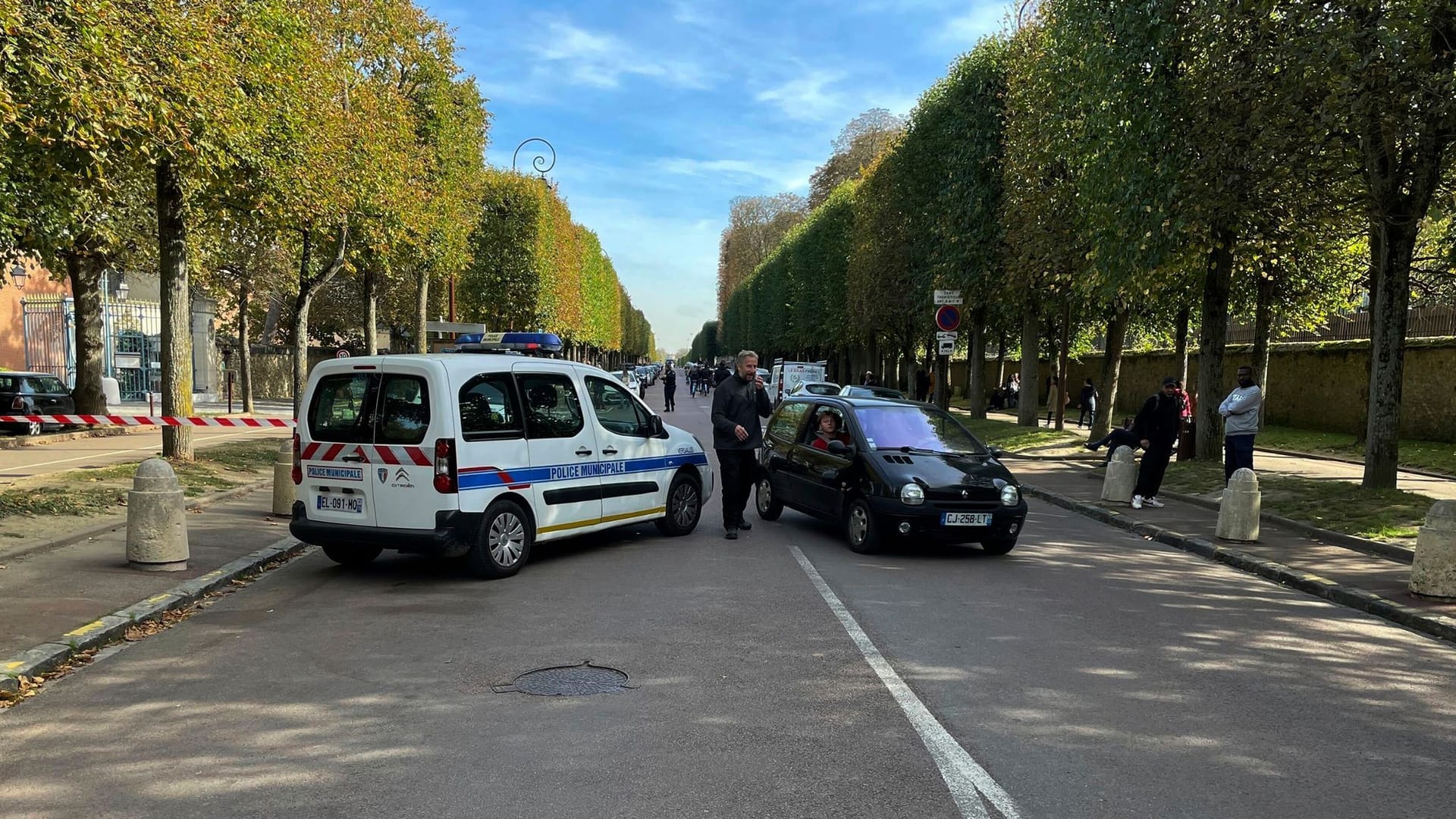 Frankreich Bombendrohung