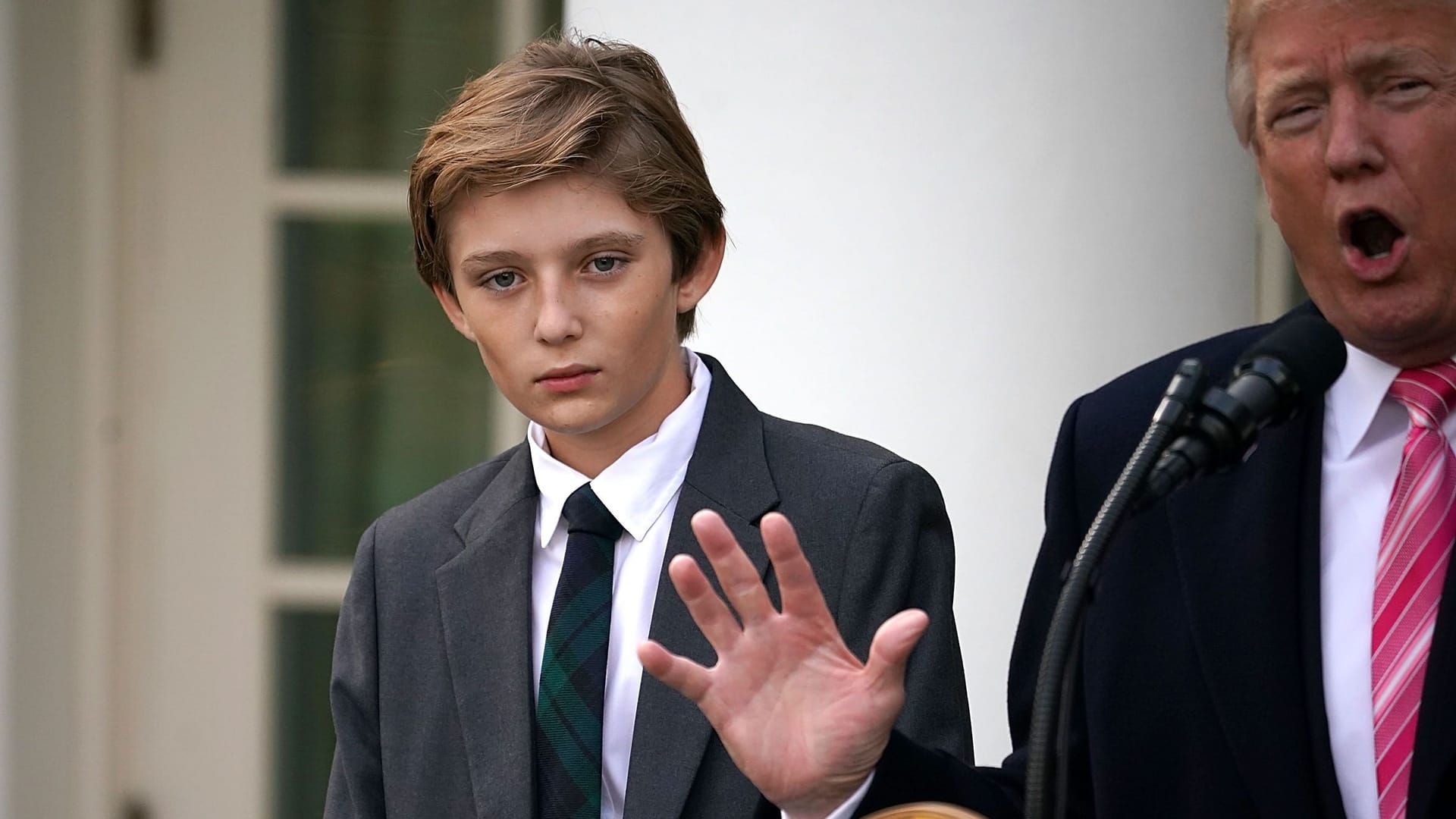 Barron Trump: Der 17-Jährige ist eines von Donald Trumps fünf Kindern.