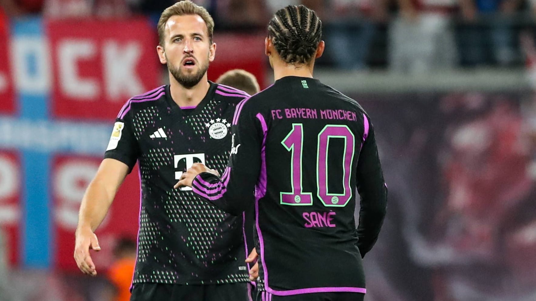 Harry Kane und Leroy Sané harmonieren miteinander.