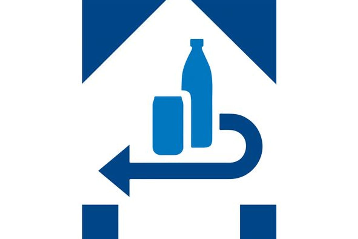 Pfandlogo: Zeichen für Einwegflaschen.