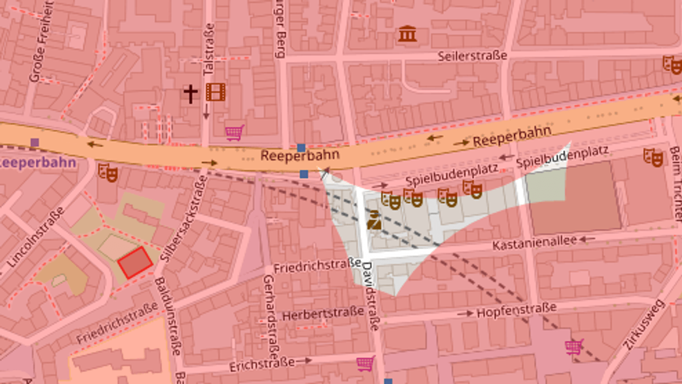 St. Pauli ist rot – ganz St. Pauli? Nein, ein unerwarteter Ort könnte öffentlich und völlig überraschend bald "bekifft" werden.