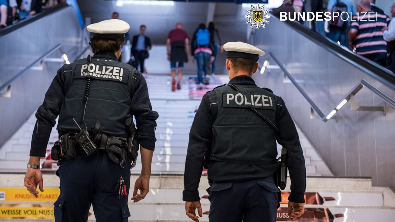 Polizeistreife im Dienst: Immer wieder kommt es am Münchner Hauptbahnhof zu Straftaten.