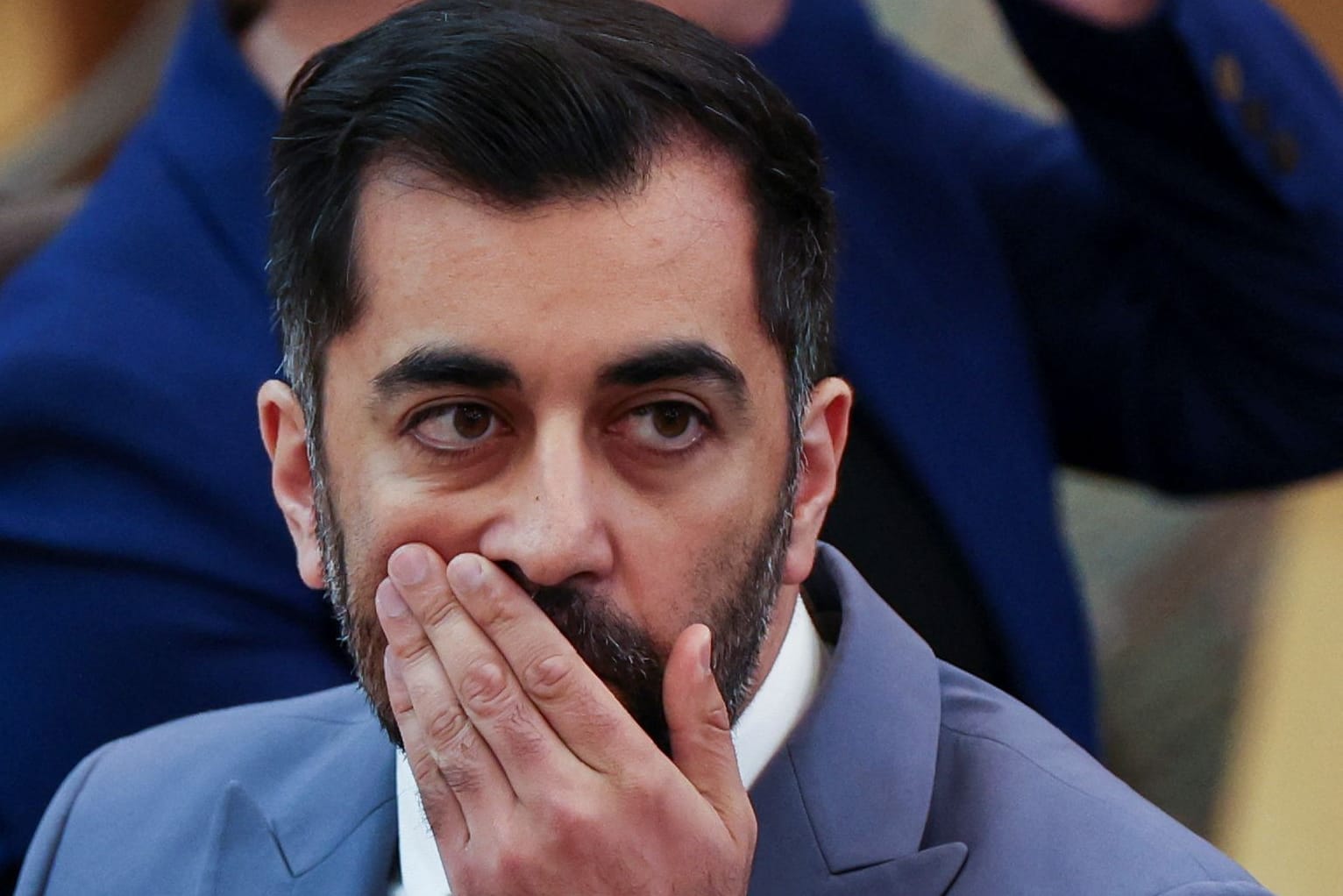 Schottlands erster Minister Humza Yousaf (Archivbild): Er verurteilte den Angriff der Terrororganisation Hamas auf Israel.