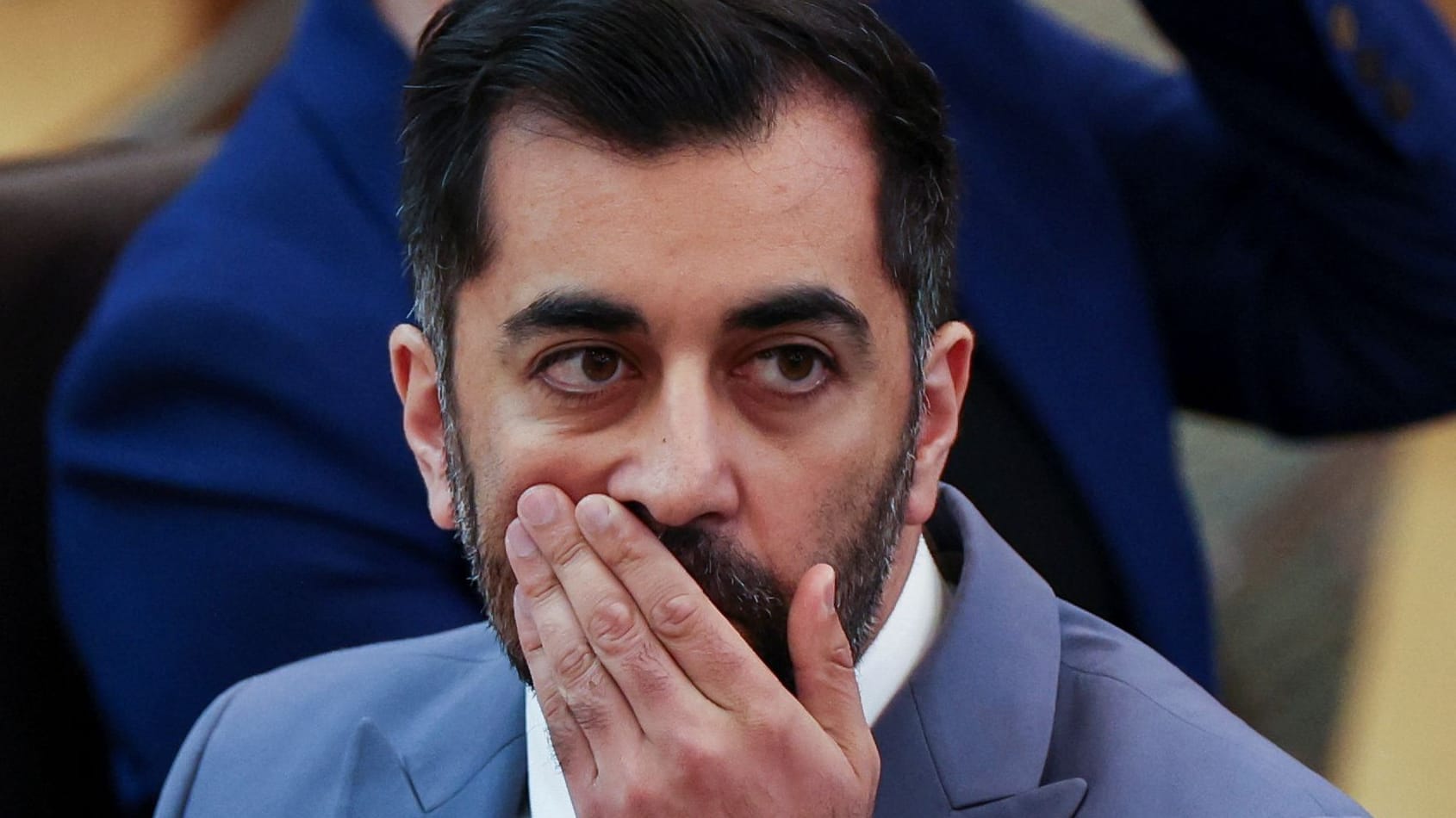 Schottlands erster Minister Humza Yousaf (Archivbild): Er verurteilte den Angriff der Terrororganisation Hamas auf Israel.