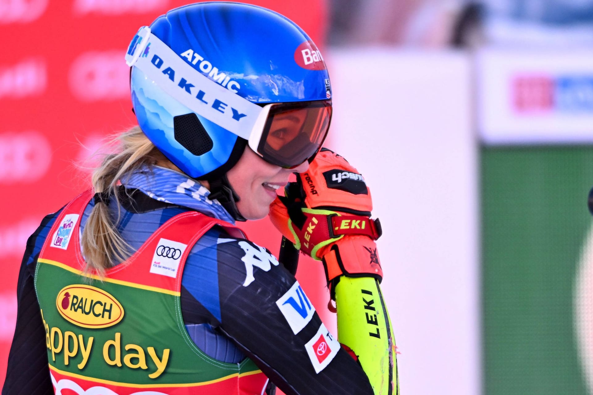 Mikaela Shiffrin: Die Ski-Königin war nach dem ersten Durchgang Fünfte.