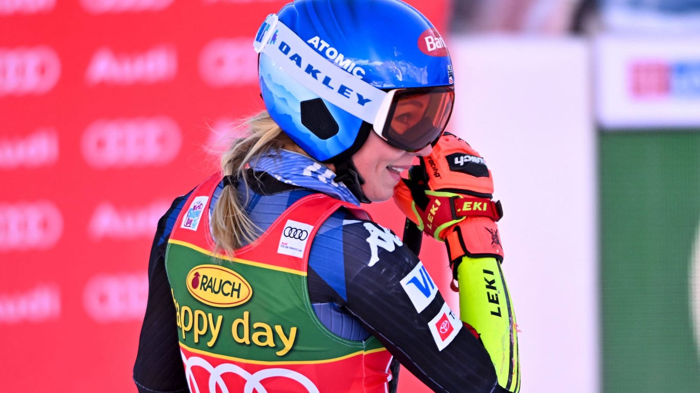 Mikaela Shiffrin: Die Ski-Königin war nach dem ersten Durchgang Fünfte.
