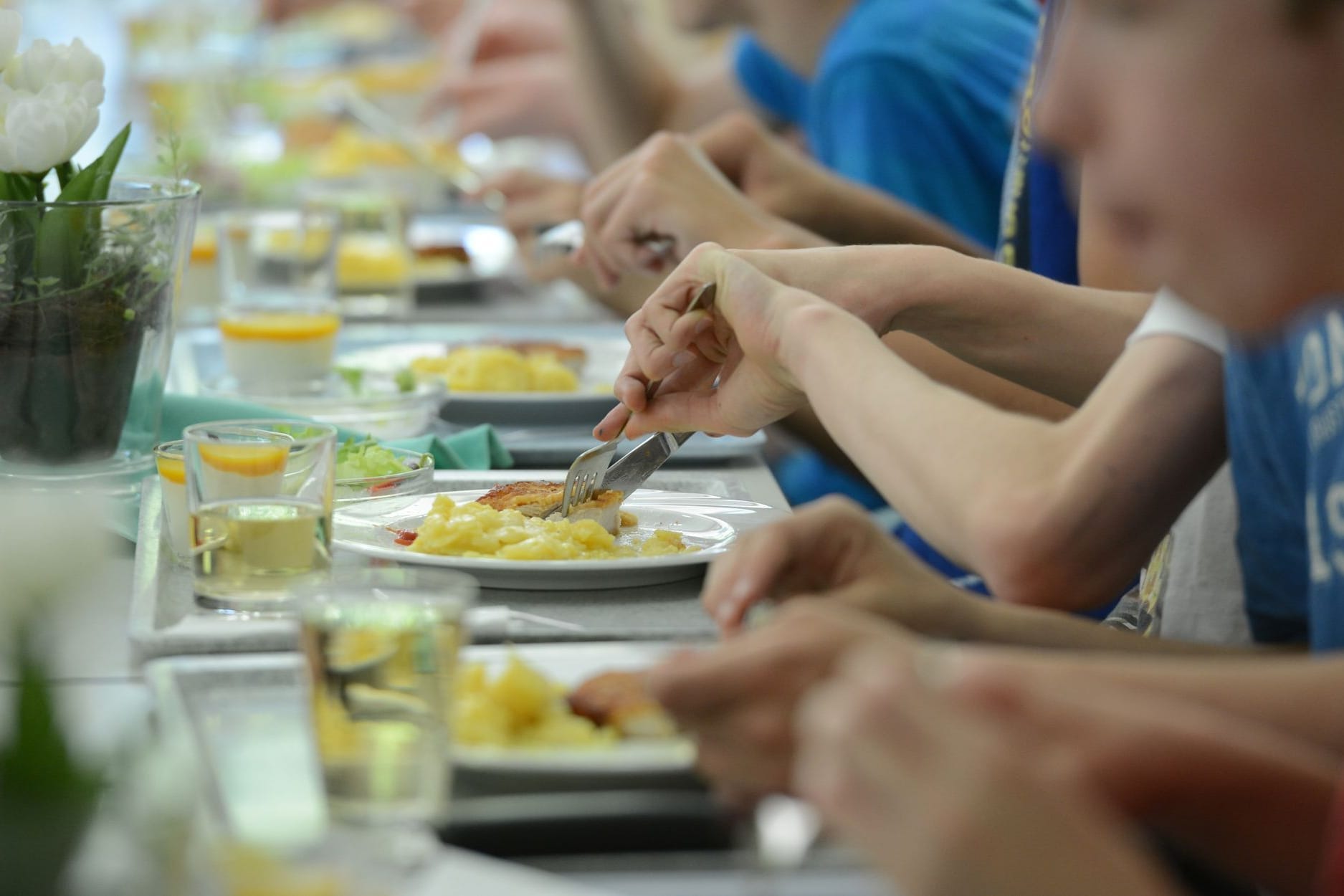 Schulessen für Kinder
