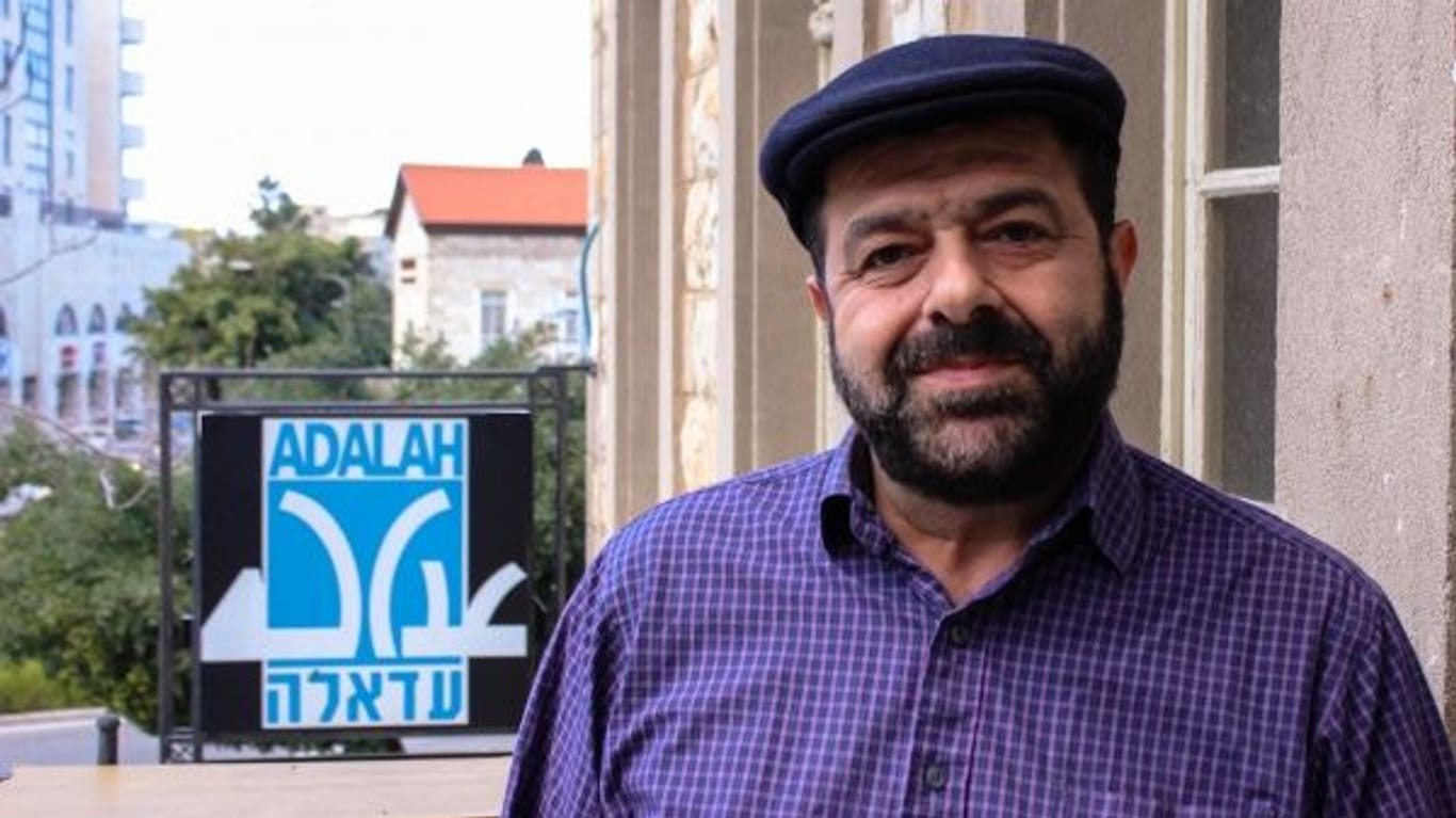 Hassan Jabareen vor seinem Büro in Haifa: "So schlimm war es noch nie."