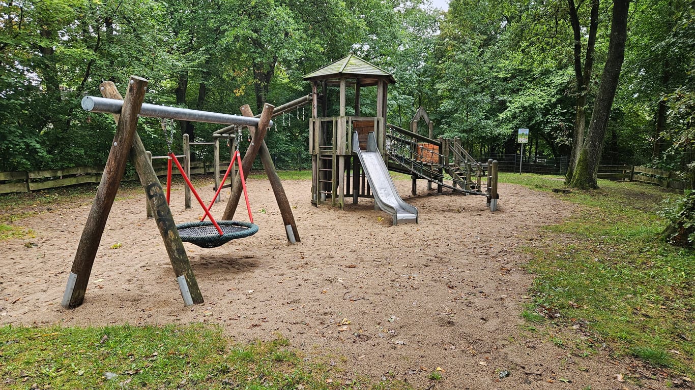 Spielplatz Kahlenberg: Hier soll ein Unbekannter mehrmals mit den Kindern gespielt haben.