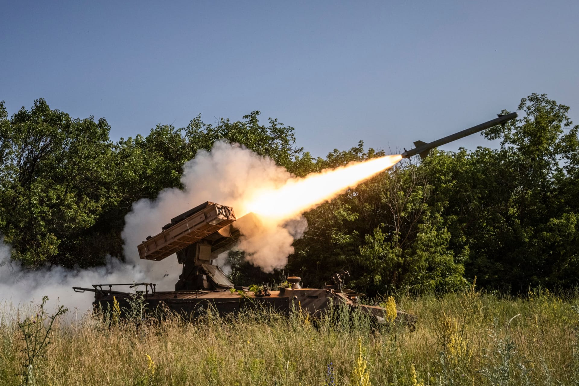 Ukrainischer Flugabwehrpanzer (Symbolbild).