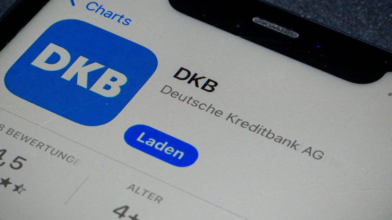App der DKB: Die Bank kämpft aktuell mit technischen Problemen.