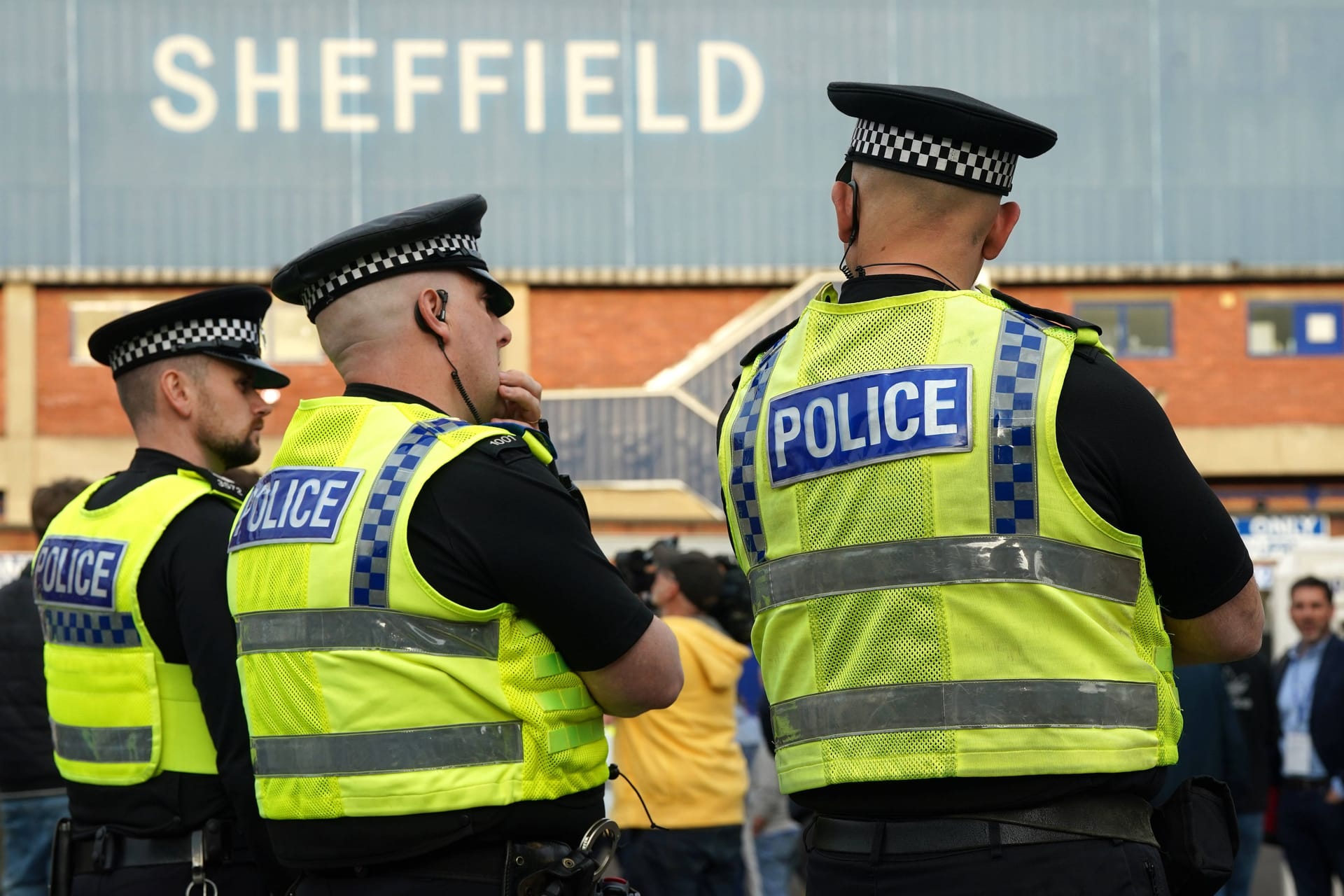 Polizei in Sheffield (Archivbild): Ein Junge soll eine Frau überfahren haben.