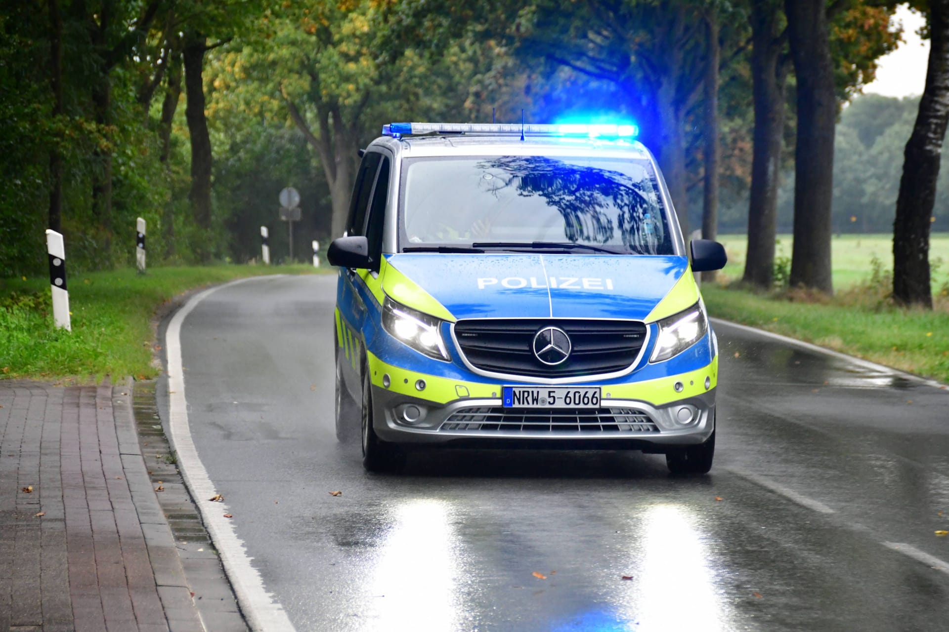 Einsatzwagen der Polizei in Niedersachsen (Archivfoto): Ein Video alarmiert die Beamten.