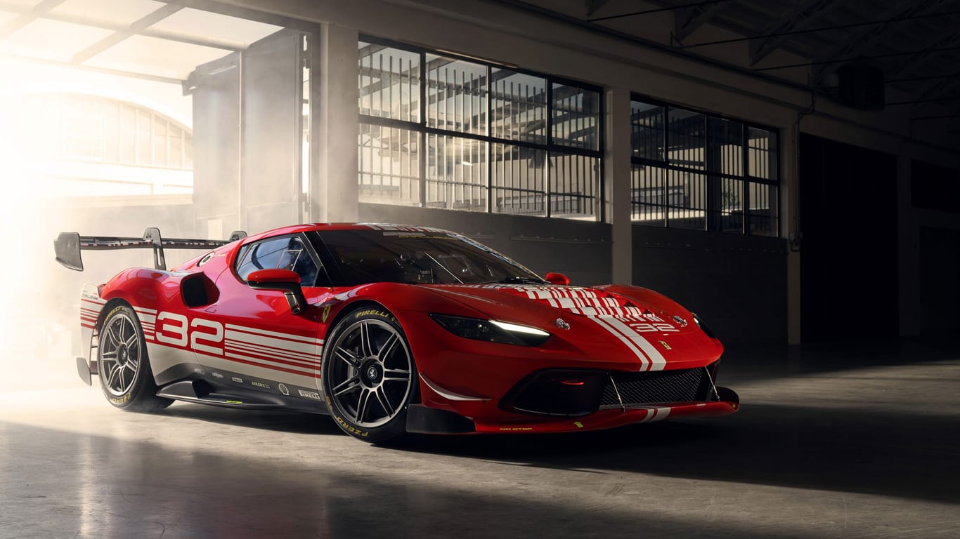 Auf Basis des Ferrari 296 GTB: das neue Modelle für die „Challenge Trofeo Pirelli“.