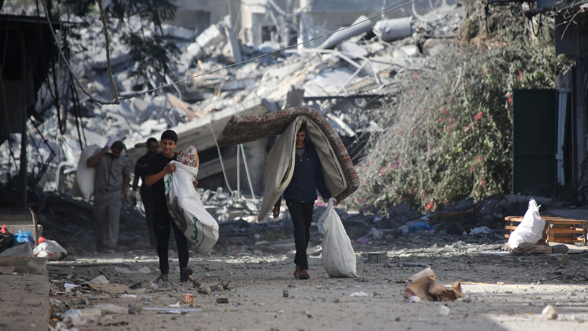 Gaza-Stadt an diesem Freitag: Es drohe eine "katastrophale Situation", sagte ein UN-Sprecher.