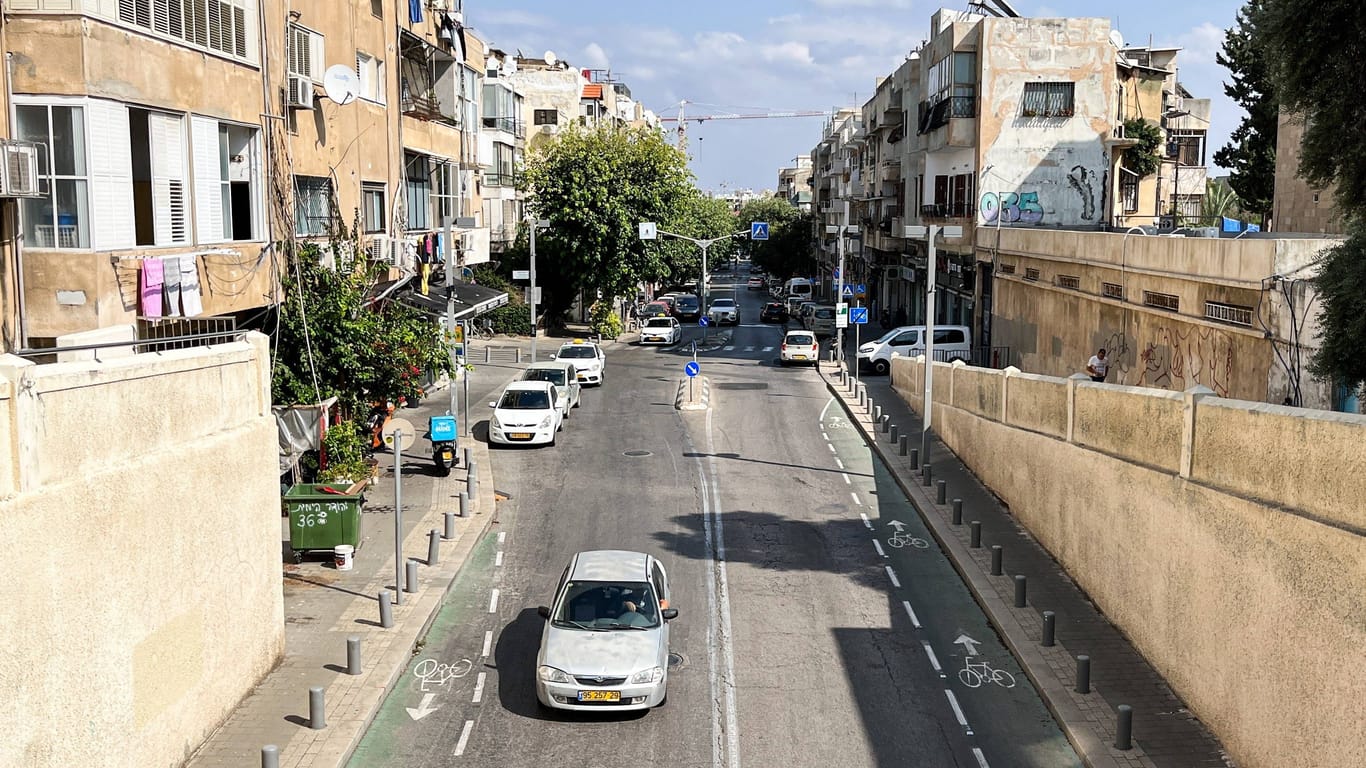 Leere Straßen in Tel Aviv: Die Hamas hat Israel am 7. Oktober angegriffen.
