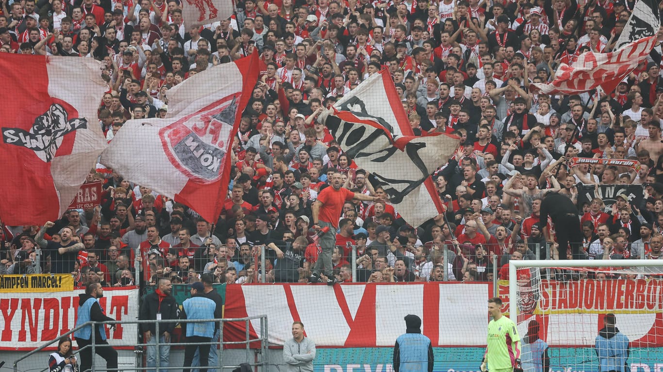 Die Kölner Fans hatten am Sonntag endlich wieder Grund zum Jubeln.