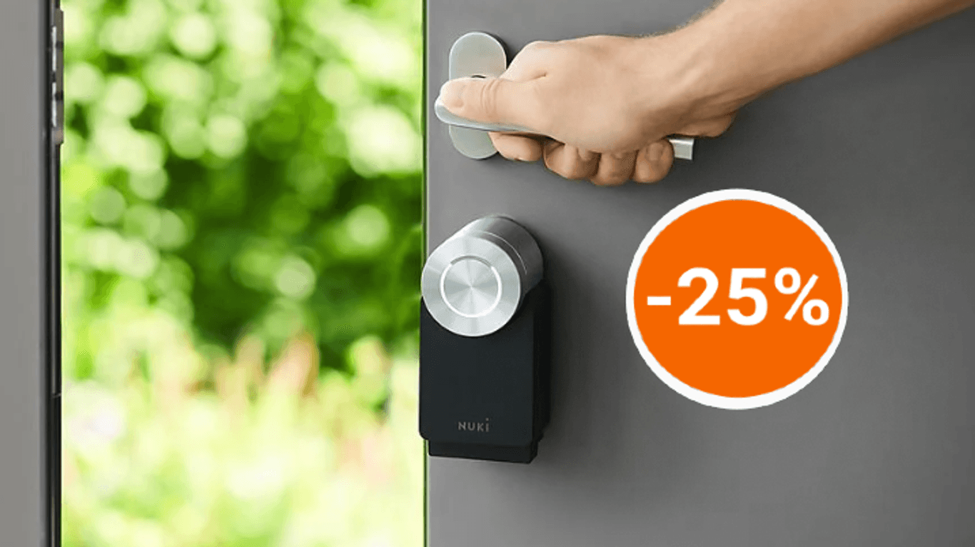 Das Nuki Smart Lock 3.0 Pro sichern Sie sich jetzt bei Amazons Prime Days so günstig wie selten im Angebot.