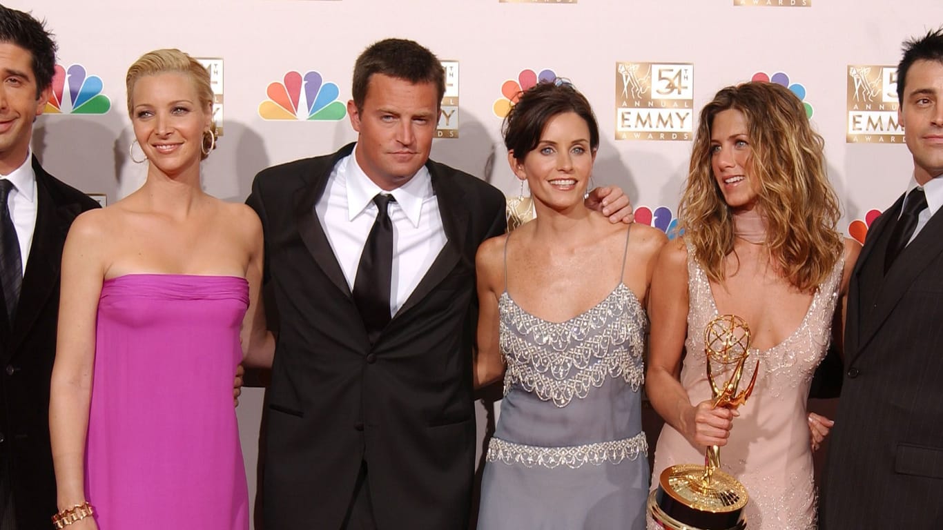 "Friends"-Stars (Archivbild): David Schwimmer, Lisa Kudrow, Matthew Perry, Courteney Cox, Jennifer Aniston und Matt LeBlanc (von links nach rechts).