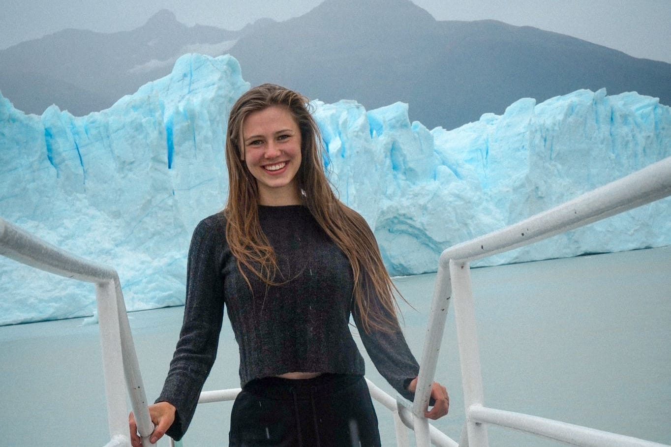 Ann-Kathrin Bendixen im Polareis: Ihre Reise führte die junge Frau schon an die entlegensten Orte der Welt.