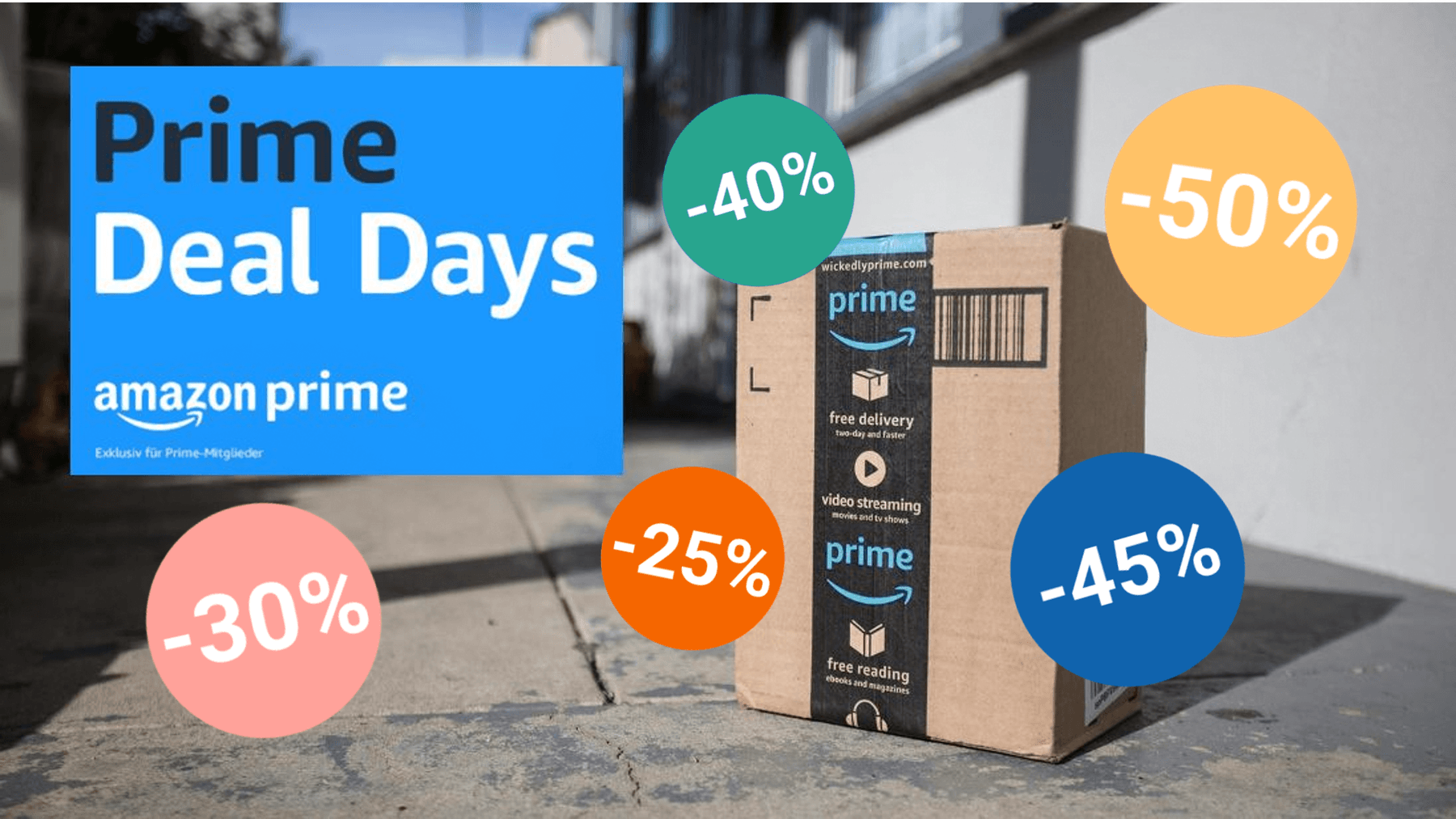 Amazon Prime Day Deals 2023 CountdownAngebote die ersten Schnäppchen