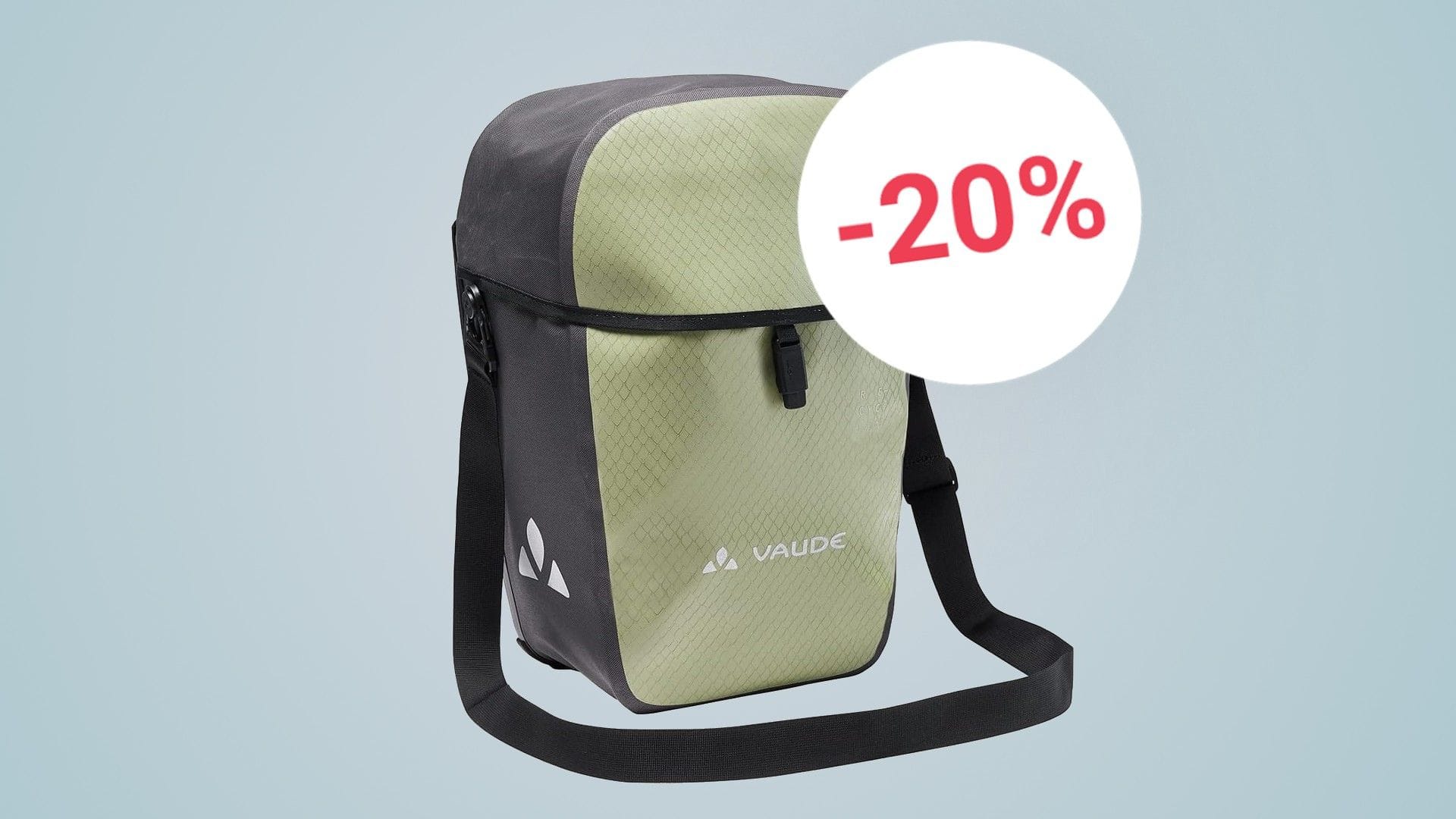 Die Fahrradtasche von Vaude ist heute für rund 64 Euro im Angebot.