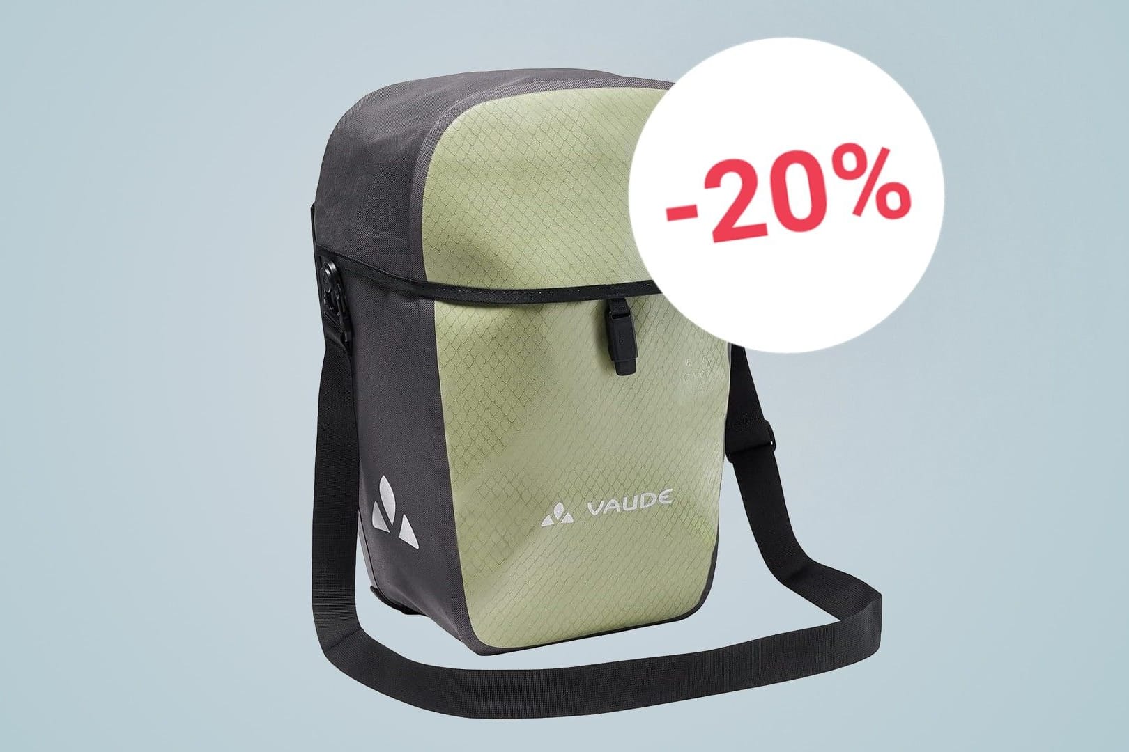 Die Fahrradtasche von Vaude ist heute für rund 64 Euro im Angebot.