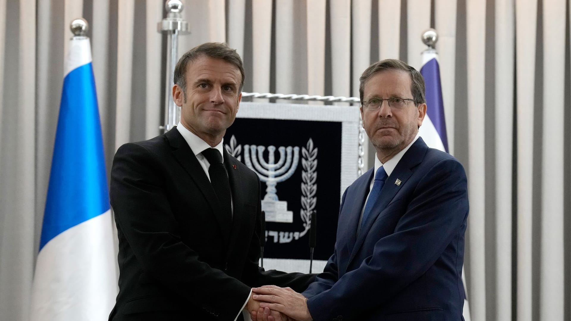 Frankreichs Präsident Macron in Israel Frankreichs Präsident Macron in Israel