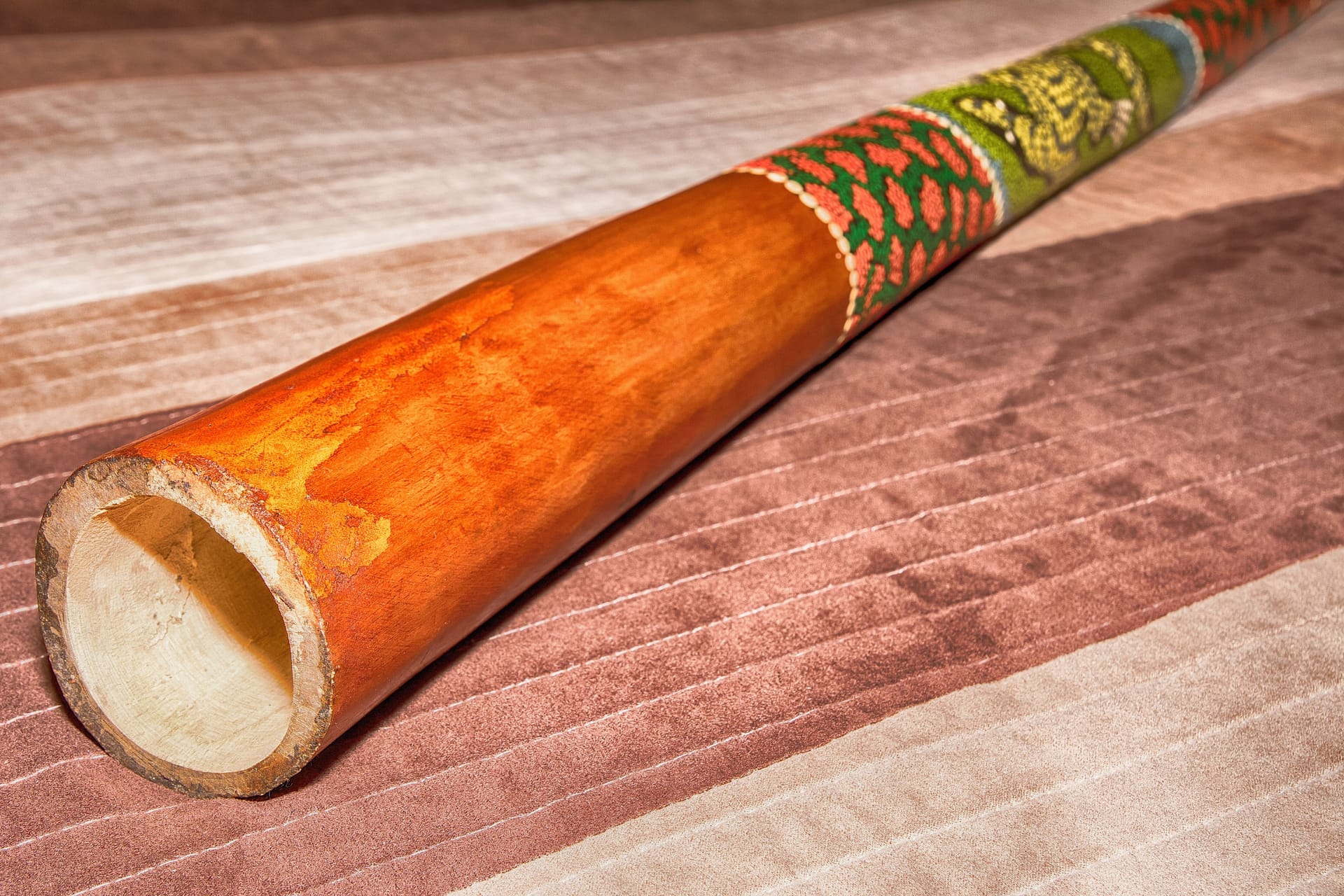 Didgeridoo: Das Musikinstrument wird im nördlichen Aborigine-Kulturkreis traditionell für jede Form von Musik eingesetzt.