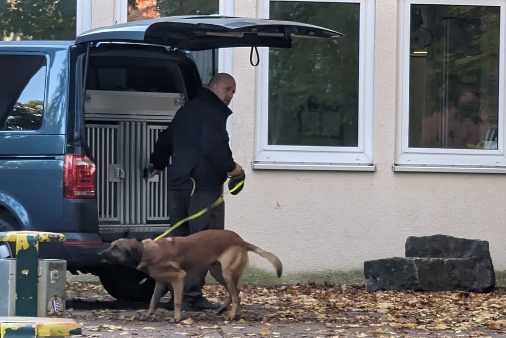 Bombendrohung an Erfurter Schule