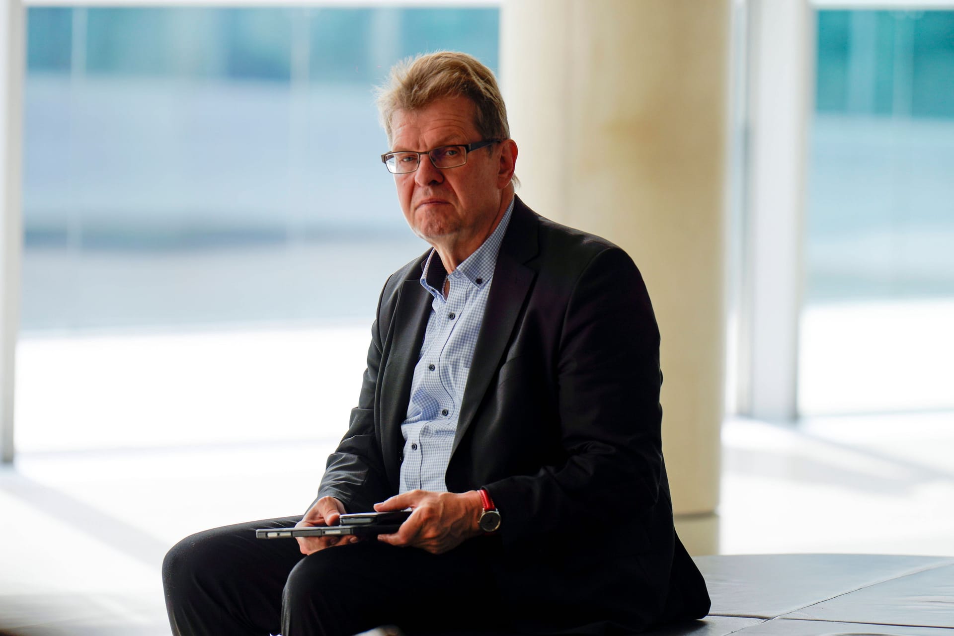 SPD-Politiker Ralf Stegner im Bundestag (Archivfoto): Die Übergriffe auf seinen Sohn beschäftigen ihn.