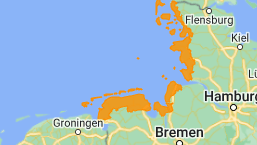 Im Norden wird es stürmisch.