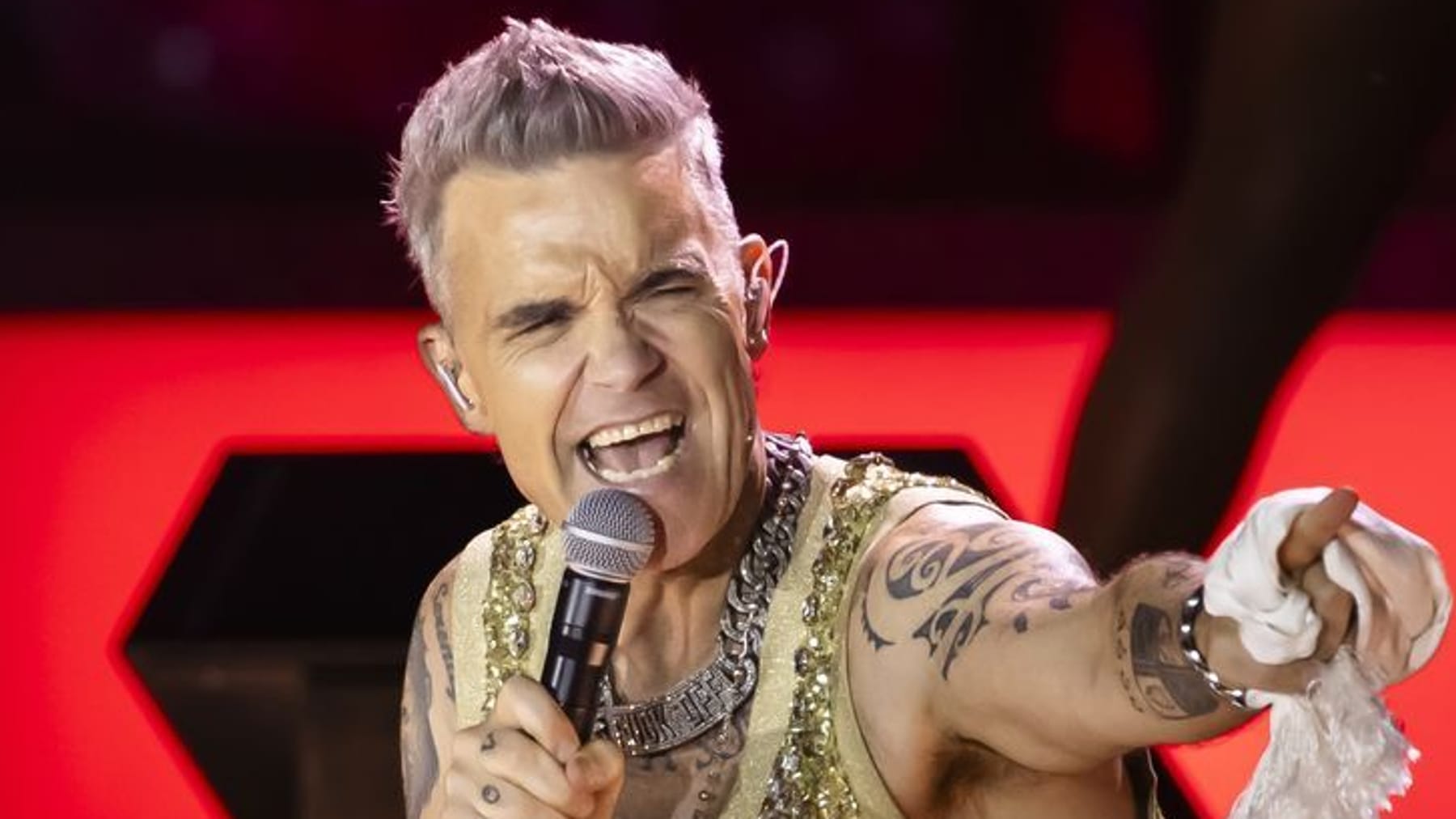 Robbie Williams in Hamburg TicketInfos zum Konzert auf der Trabrennbahn